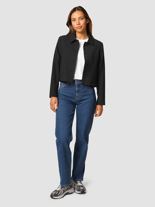 Serene Short Jacket Black