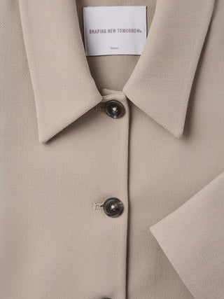 Serene Short Jacket Greige