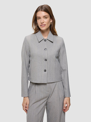 Women's Serene Short Jacket Tapestry Herringbone