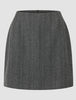 Women's Serene Short Skirt Grey Herringbone
