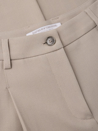 Serene Set Greige Wide Fit Pants & Short Jacket