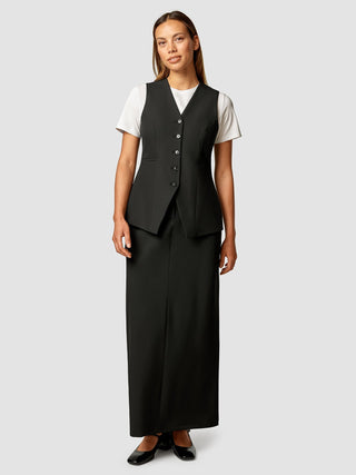 Essential Maxi Skirt Black