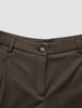Women's Skye Pants Wide Dark Chestnut Melange