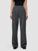 Women's Skye Pants Wide Charcoal Melange