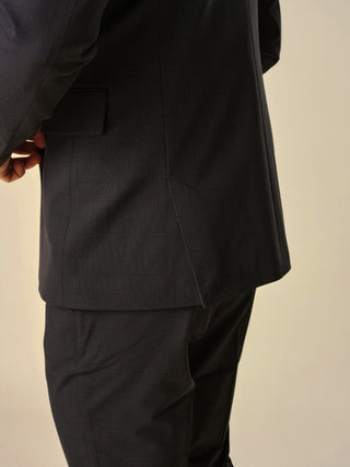 Essential Blazer Regular Black Check