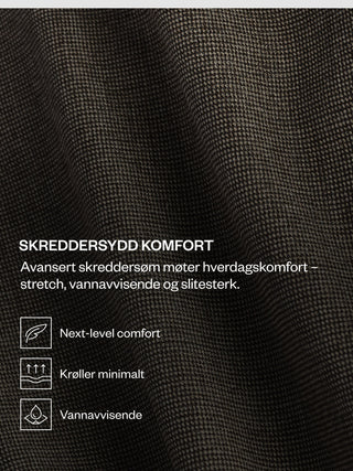 Essential Suit Pants Relaxed Fit Midnight Blue
