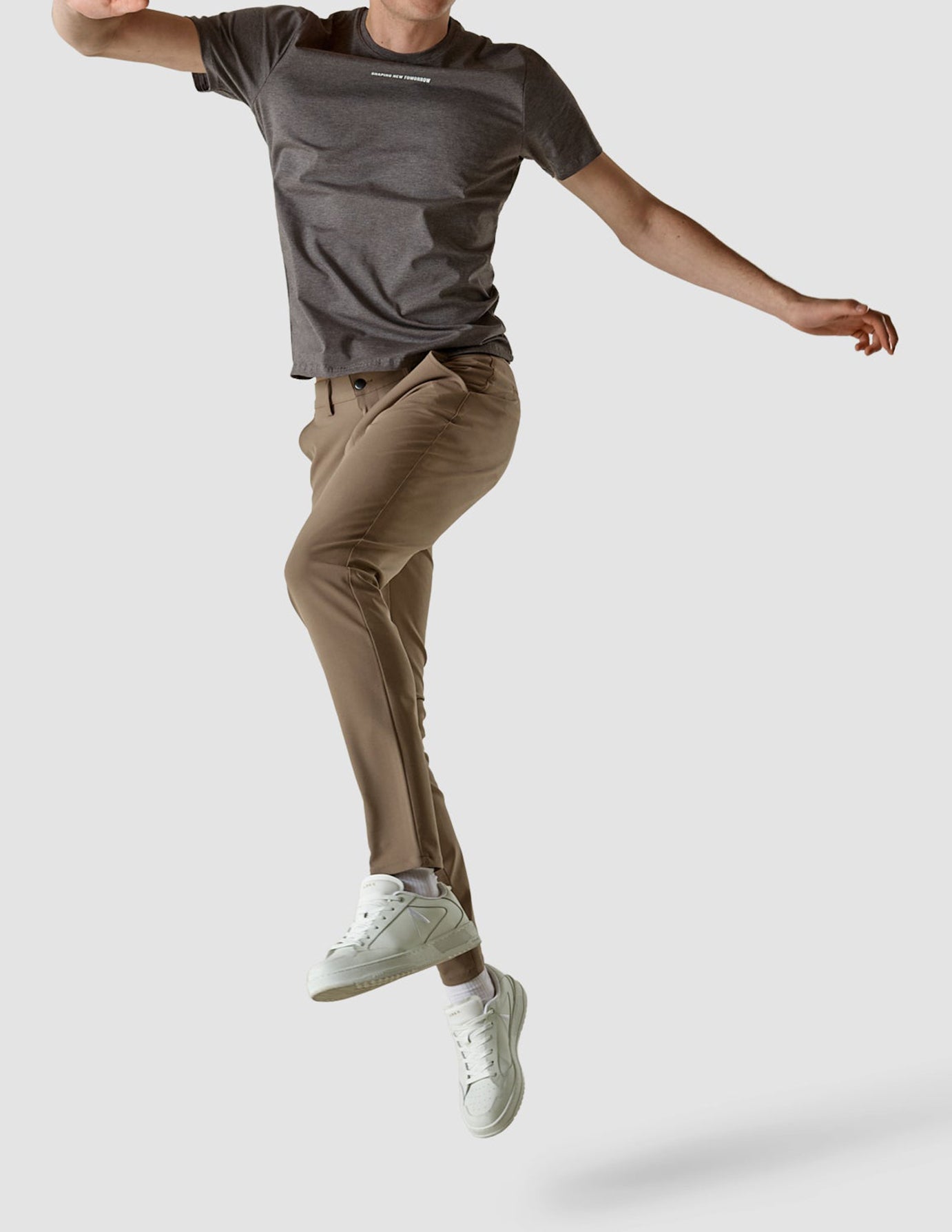 Supima Autograph T-shirt Dark Grey