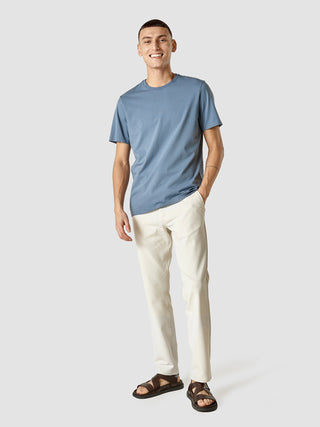 Supima T-shirt Blue Mirage