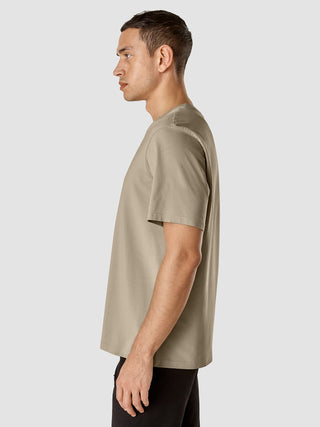 Supima T-shirt Box Fit Globe Sahara