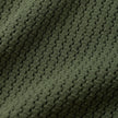 Textured Knitted Short Sleeve Polo Urban Green