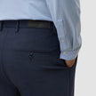 Tech Wool Suit Pants Relaxed Fit Navy