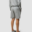 Tech Linen Elastic Shorts Charcoal