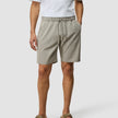 Tech Linen Elastic Shorts Raw Beige