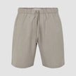 Tech Linen Elastic Shorts Raw Beige