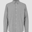 Tech Linen Casual Shirt Charcoal
