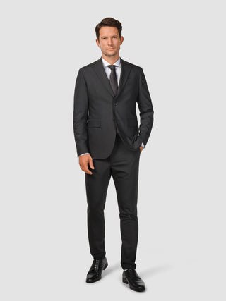 Tech Wool Blazer Black Slim