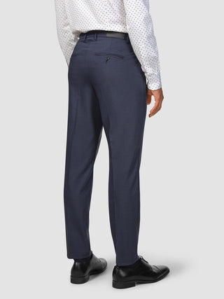 Tech Wool Suit Pants Regular Navy