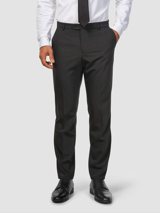 Tech Wool Suit Pants Regular Black