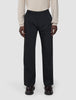 Tech Wool Suit Pants Relaxed Fit Black