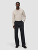 Tech Wool Suit Pants Relaxed Fit Black