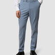 Tech Wool Suit Pants Slim Light Blue