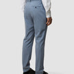 Tech Wool Suit Pants Slim Light Blue