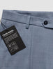 Tech Wool Suit Pants Slim Light Blue