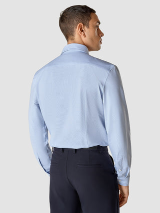 Travel Shirt Light Blue Regular