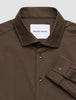 Travel Shirt Saddle Brown Regular