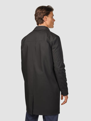 Waterproof Trench Coat Black
