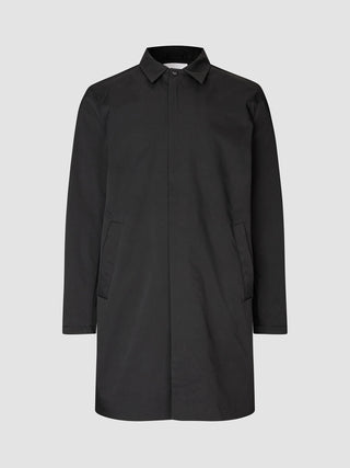 Waterproof Trench Coat Black