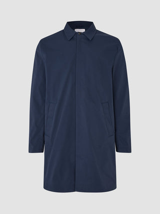 Waterproof Trench Coat Navy