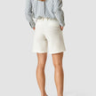 Linen Shorts Off White