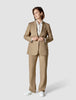 Essential Suit Straight Caramel