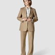 Essential Suit Straight Caramel
