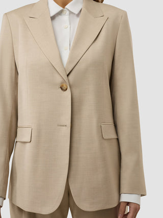 Women's Skye Blazer Sandy Beige Melange