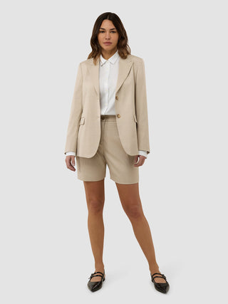 Women's Skye Blazer Sandy Beige Melange