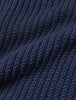 Women's Structured Knit Top Navy