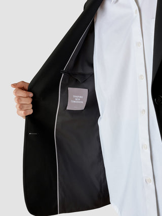 Essential Suit Tapered Black