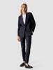 Essential Suit Tapered Navy Pinstripe