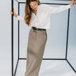 Essential Maxi Skirt Latte