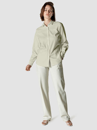 Business Shirt Regular Pastel Green