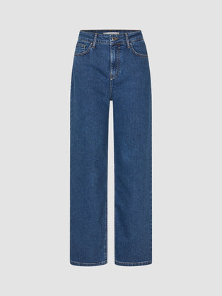Jeans Straight Fit Medium Blue