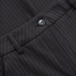 Essential Pants Wide Asphalt Pinstriped