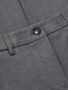 Essential Pants Wide Dark Grey Melange