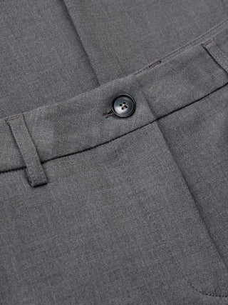 Essential Pants Wide Dark Grey Melange