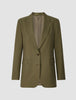 Essential Suit Straight Dark Olive