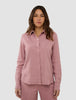 Linen Set Dusty Cerise Long Sleeved Shirt & Relaxed Pants