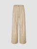 Skye Set Sandy Beige Melange Vest & Wide Pants