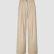 Skye Set Sandy Beige Melange Vest & Wide Pants